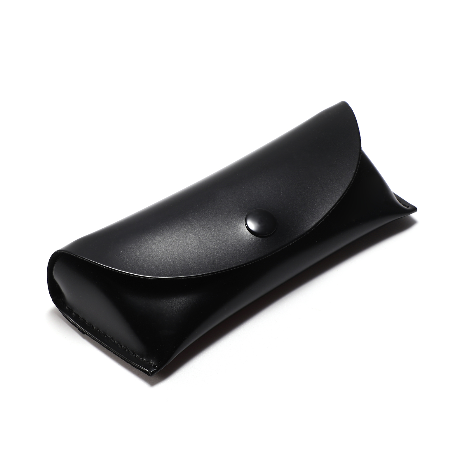 Wholesale Custom Logo PU Leather Folding Glasses Case Semi Hard Protective Sunglasses Storage For Eyeglasses Packaging