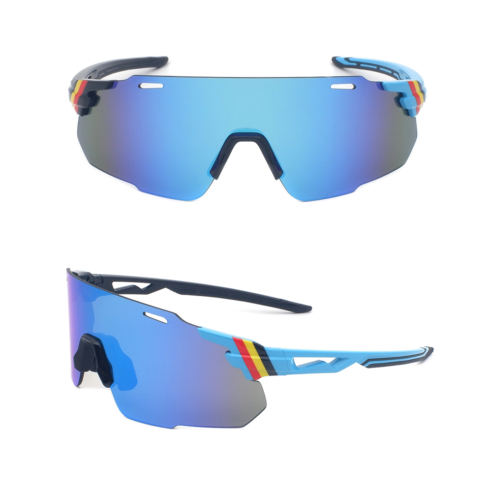 Oem Fashion Men Women Outdoor TR90 Rimless Sport Glasses Bike Cycling Sunglasses