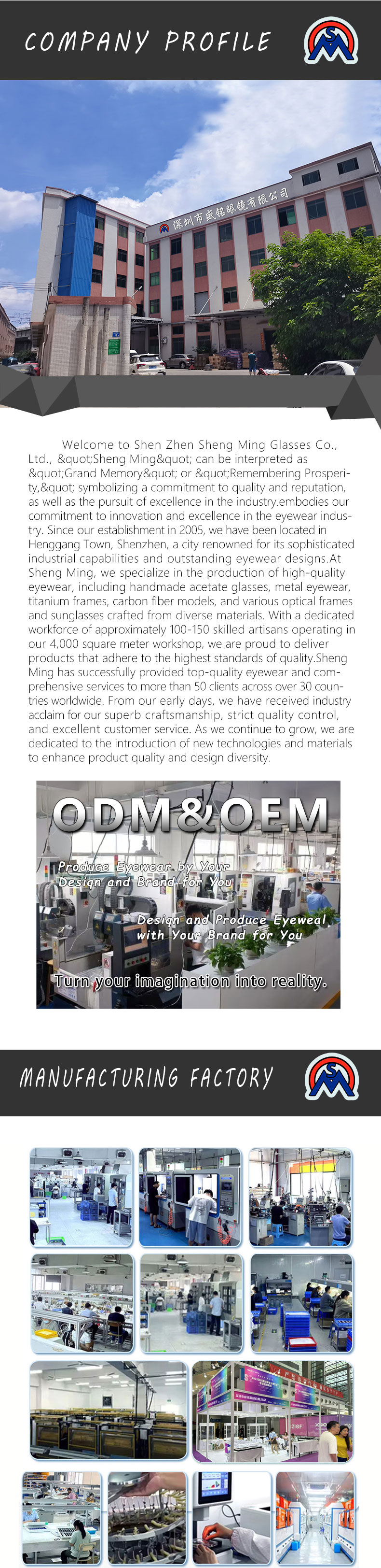 Company Facility and Workshop Profile