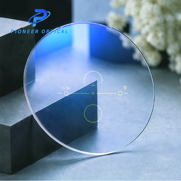 Multifocal Progressive Glasses HMC Style UV420 Protection Two-piece Design