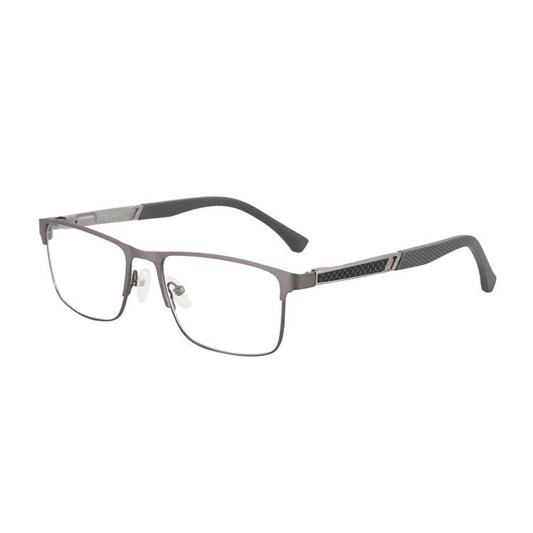 New Arrival High Quality Custom Square Reading Glasses Classic Carbon Fiber Optical Eyewear Frames for Men Rectangle Style