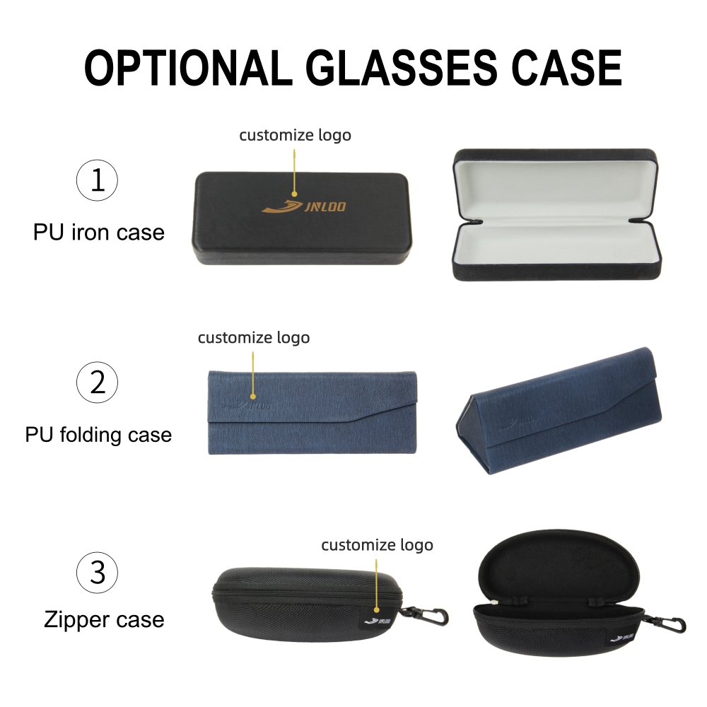 New Blue Transparent Square Full-Rim Comfortable Unisex Acetate Optical Frame Simple Fresh Versatile Style JNLOO 682707