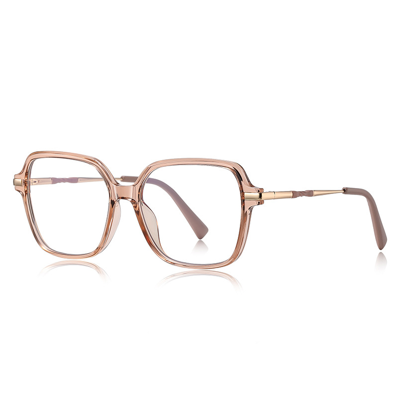 2211 Stylish TR90 Metal TR Women's Frame for Optical Glasses Spring Hinge Cat Eye Design Wholesale Glasses High Quality