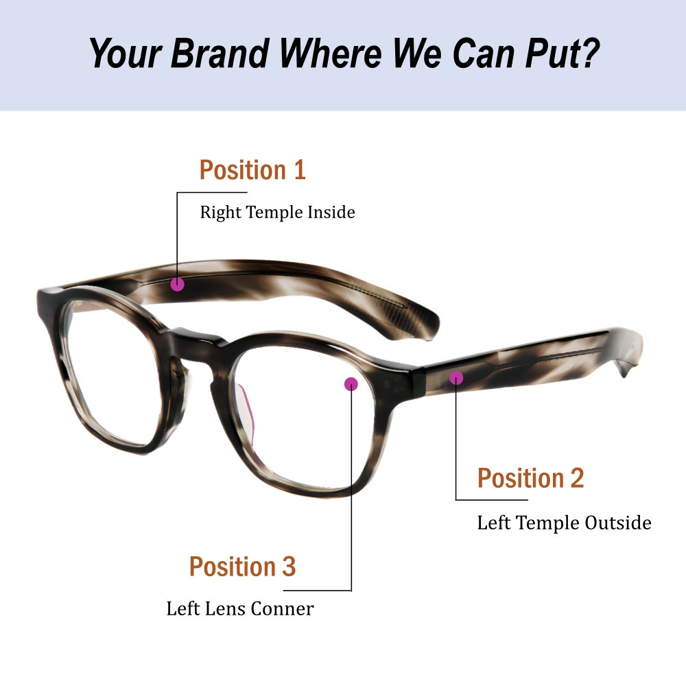 New Blue Transparent Square Full-Rim Comfortable Unisex Acetate Optical Frame Simple Fresh Versatile Style JNLOO 682707