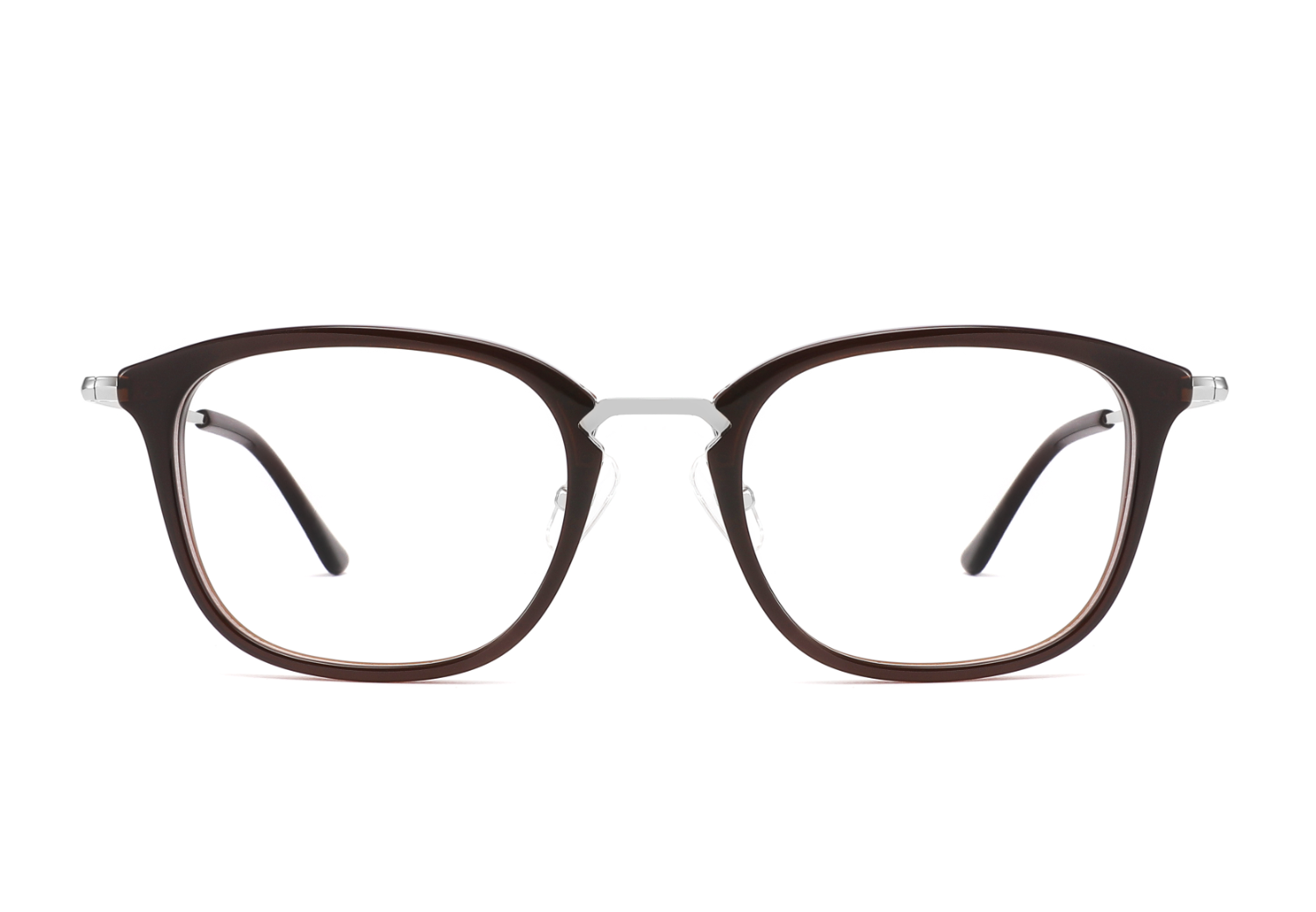 Metal Acetate Combination Glasses Frame Unisex Eyeglasses Frame Spectacle Frame Custom Bulk Wholesale Orders Daily Wear