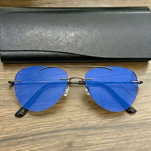 Rimless Photochromic Anti Blue Light Glasses