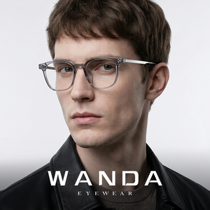 Classic Rectangle TR90 Titanium Anti-Blue Eyeglasses