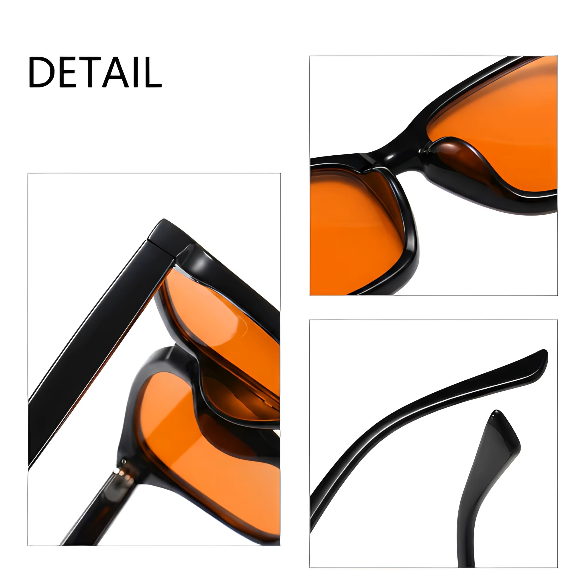 Sunray Classic Newest Square Computer Custom Logo Glasses Reduce Eye Strain Women Men Black Blue Light Blocking Glasses