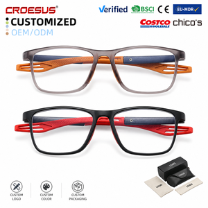 Unisex Square Frame Blue Light Reading Glasses