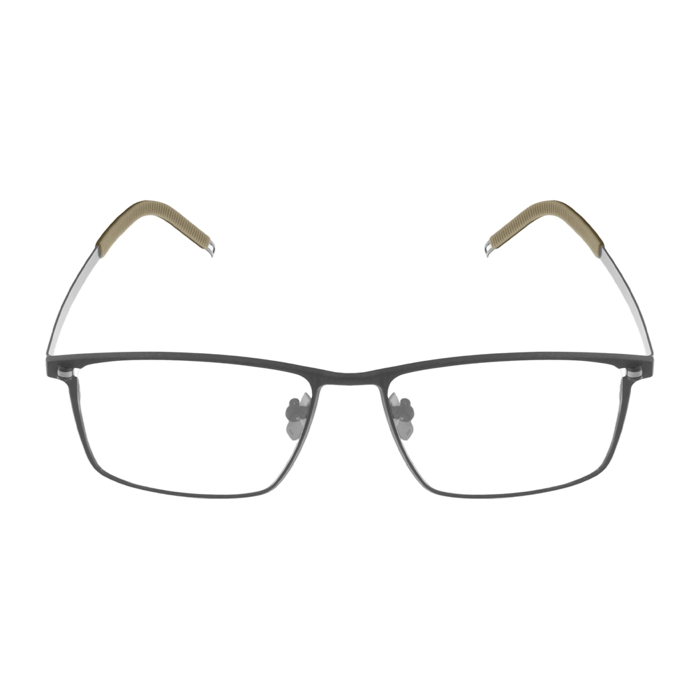 Wholesale Custom Logo IP Titanium Black Retro Vintage Classic Metal Eyeglasses Frames Optical Frames Spectacle Frames Men