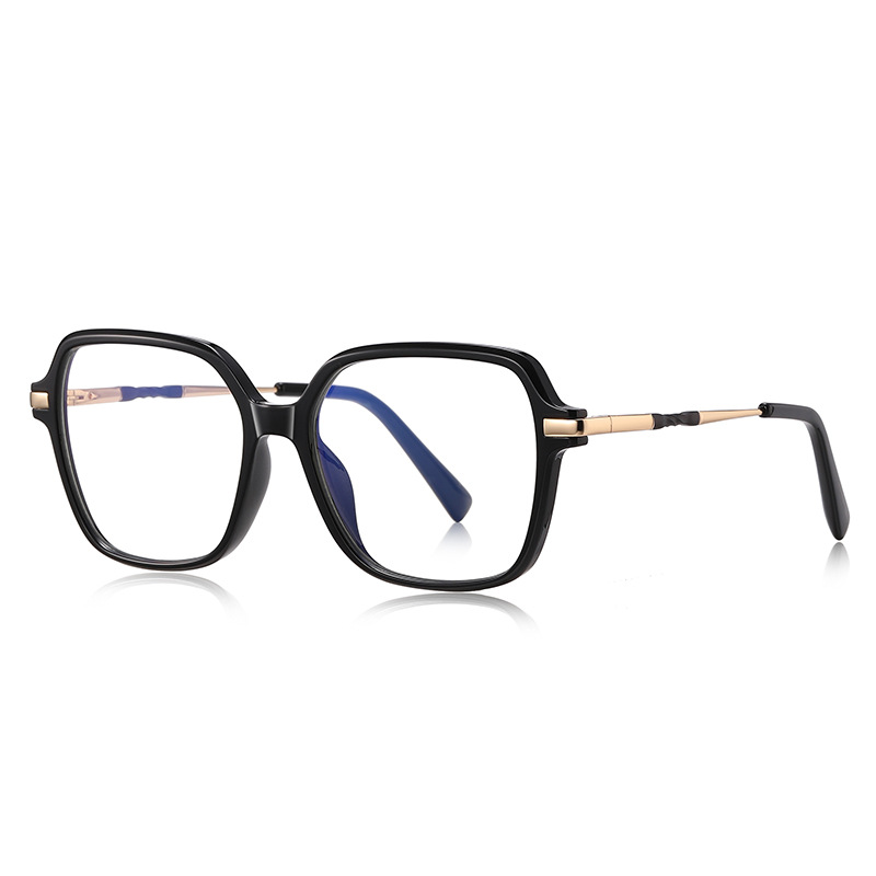 2211 Stylish TR90 Metal TR Women's Frame for Optical Glasses Spring Hinge Cat Eye Design Wholesale Glasses High Quality