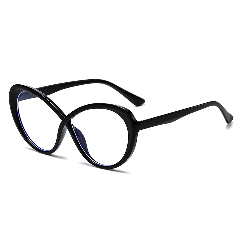 The New Ultra-light Figure-8 Frame Glasses Trend Gradient Flat Glasses Blue Light Glasses Eyeglass Frame