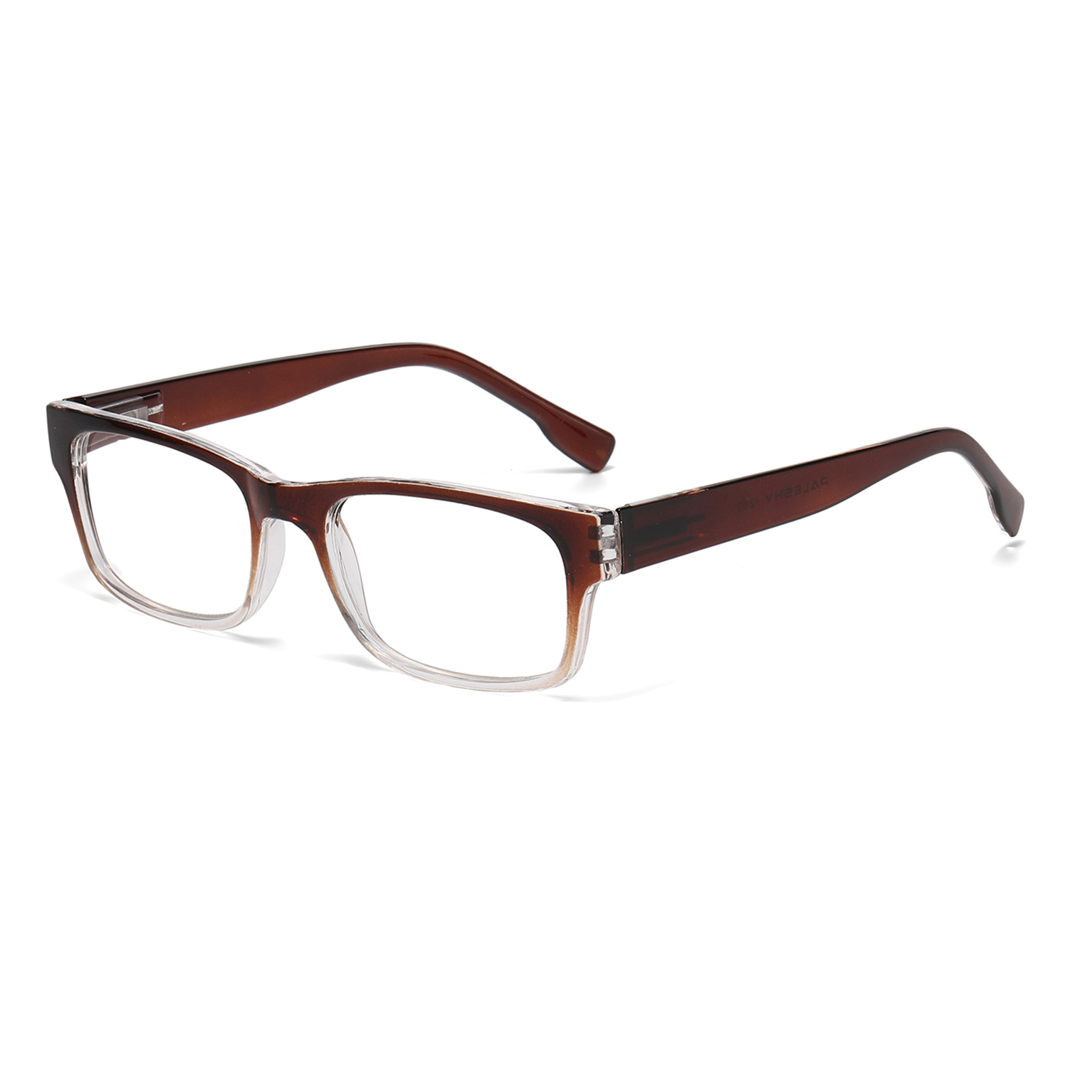 Rectangle Reading Glasses for Men Lightweight Plastic Frame Presbyopic Readers Wholesale