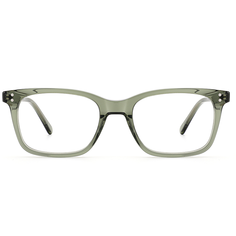 Luxury Hand Polish Acetate Optical Frame Vintage Square Optical Eyewear Spectacle Frames Bulk