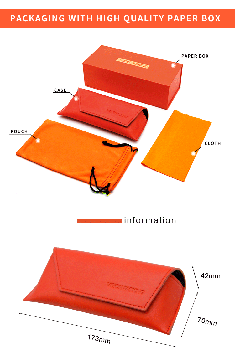 Cardboard Sunglasses Packaging Box Detail 1