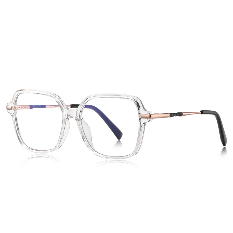 2211 Stylish TR90 Metal TR Women's Frame for Optical Glasses Spring Hinge Cat Eye Design Wholesale Glasses High Quality