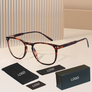 Classic Vintage Rectangle PC Prescription Optical Frames Square