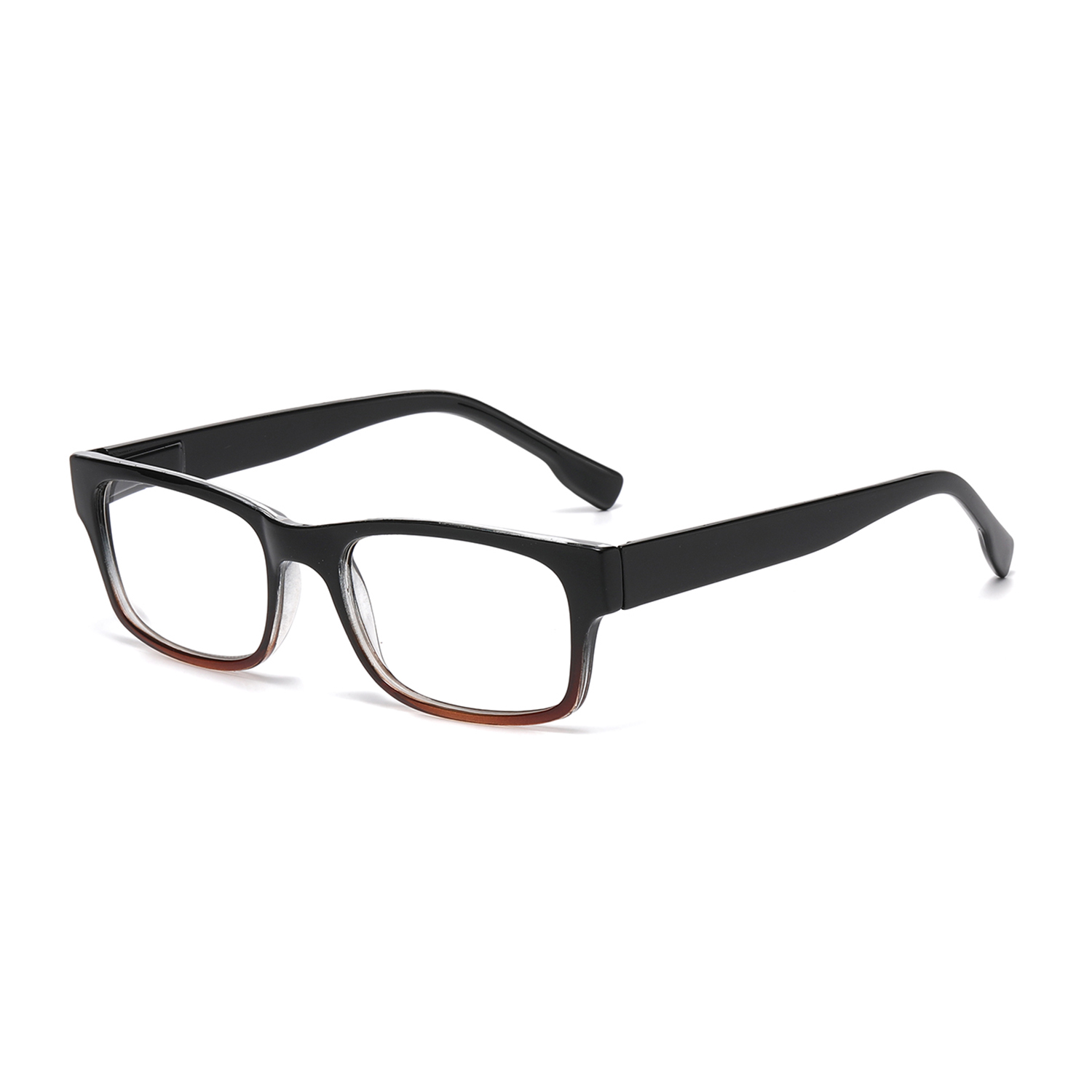 Rectangle Reading Glasses for Men Lightweight Plastic Frame Presbyopic Readers Wholesale