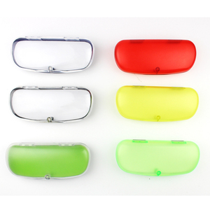 PP Material Clear Magnetic Eyeglass Case for Reading Glasses